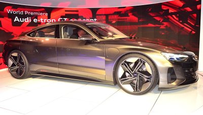 Audi e-tron GT concept z LA
