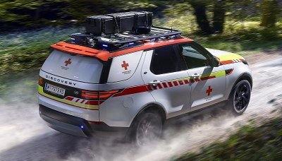 Land Rover Discovery bude zachraňovat životy
