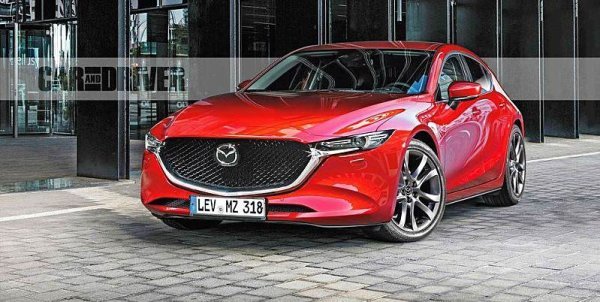 Mazda 3 pro rok 2019 se představí na autosalonu v Los Angeles