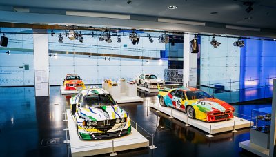 Umělecká BMW na výstavě v Mnichově