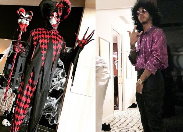 Hamilton a Räikkönen si užili Halloween Hamilton a Räikkönen si užili Halloween
