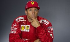 Räikkönen se na tiskovce změnil ve sfingu