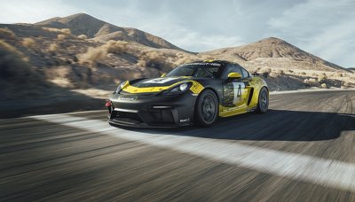 Porsche Cayman má karoserii zhotovenou z biovláken