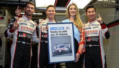 Toyota potvrdila v kvalifikaci na 24h Le Mansu roli favorita