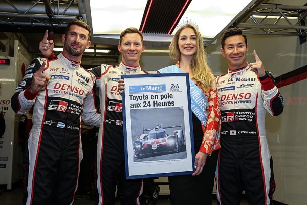 Toyota potvrdila v kvalifikaci na 24h Le Mansu roli favorita