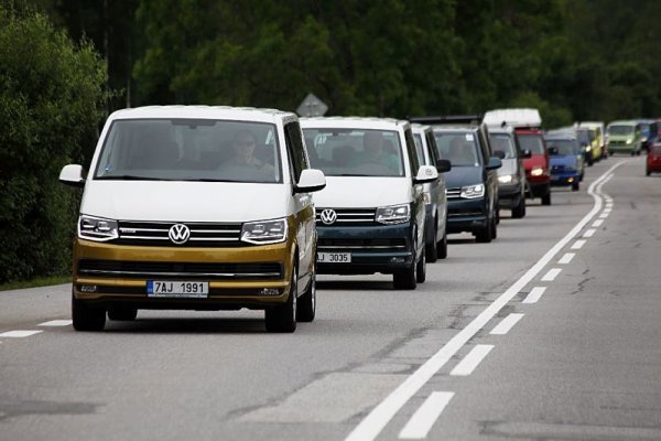 Transportery si daly sraz na Lipně