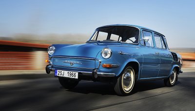Před 55 lety byla předvedena revoluční Škoda 1000 MB