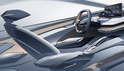 Studie Škoda Vision iV s novou koncepcí interiéru