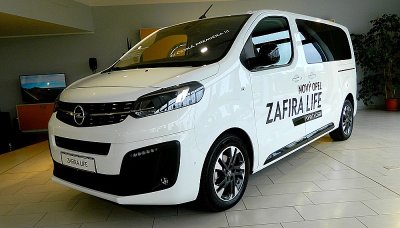 Opel Zafira Life v předpremiéře