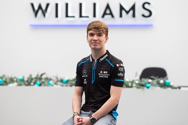 Ticktum je vývojovým jezdcem Williamsu