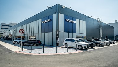 Nové Volvo v pražských Vysočanech