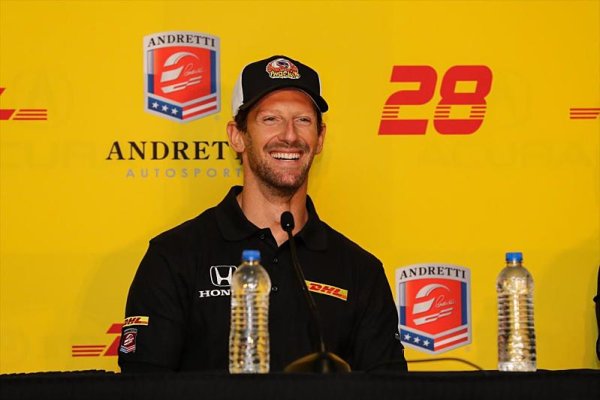 Grosjean potvrzen u týmu Andretti Autosport Grosjean potvrzen u týmu Andretti Autosport
