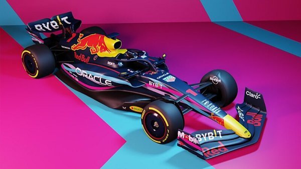 Red Bull v Miami se zbarvením od studentky