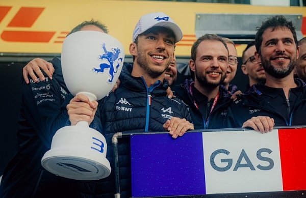 Alpine jde správným směrem, míní Gasly