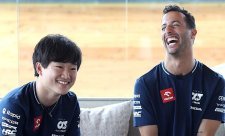 U AlphaTauri zůstanou Cunoda a Ricciardo