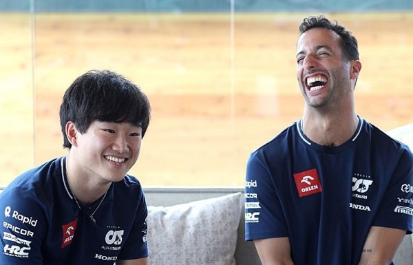 U AlphaTauri zůstanou Cunoda a Ricciardo