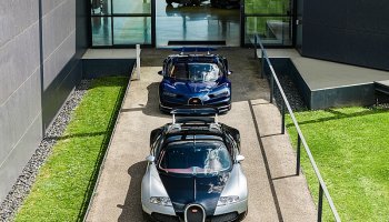 Exkluzivní setkání legend – Veyron a Chiron v jedné expozici