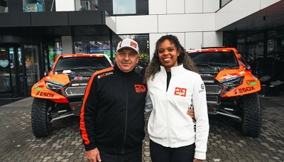 Martin a Aliyyah Koloc společně odstartují do Rally Dakar 2026
