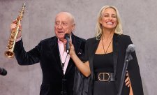 Tereza Mátlová a Felix Slováček ozdobou slavnostního večírku