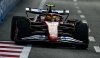 Hamilton vystoupal na špici, Norris si poškodil zavěšení