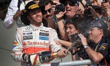Hamiltonův poslední triumf v McLarenu