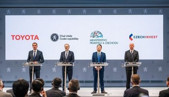 Toyota bude v Kolíně vyrábět nový bateriový elektromobil