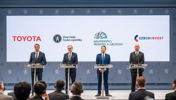 Toyota bude v Kolíně vyrábět nový bateriový elektromobil