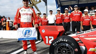 Power v St. Louis získal první letošní pole position
