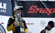 Christian Rasmussen slaví první vítězství v IndyCar