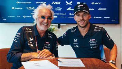 Gasly zůstane v Alpinu dlouho