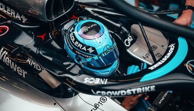 Poslední trénink sezony vyhrál Russell 