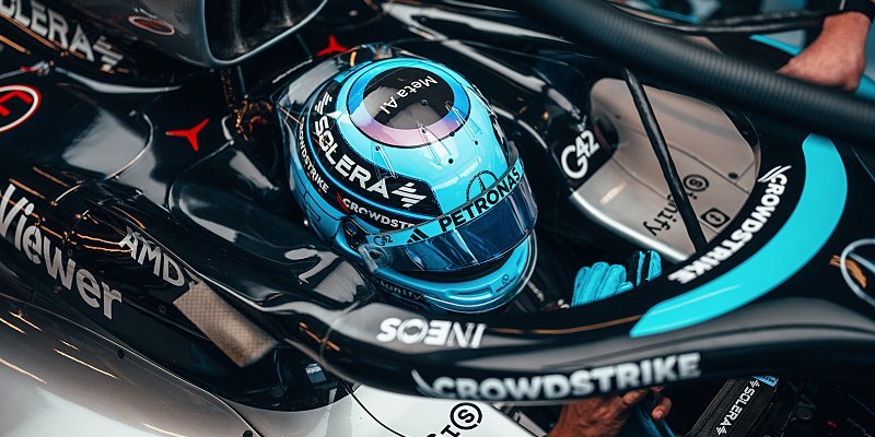 Poslední trénink sezony vyhrál Russell 