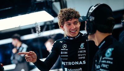 Antonelli poráží před kvalifikací Russella