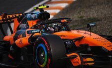 Norrisův oranžový McLaren začne před oranžovými tribunami jako první