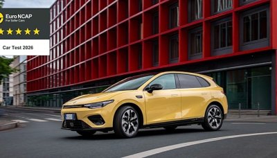 Plný počet hvězdiček v bariérových testech Euro NCAP!