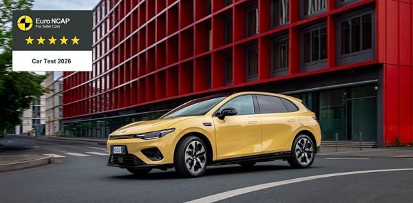Plný počet hvězdiček v bariérových testech Euro NCAP!