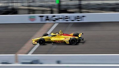 Úvodní trénink na Indy500 pro Álexe Paloua