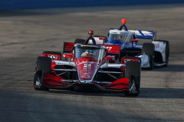 V jediném tréninku byl nejrychlejší Newgarden