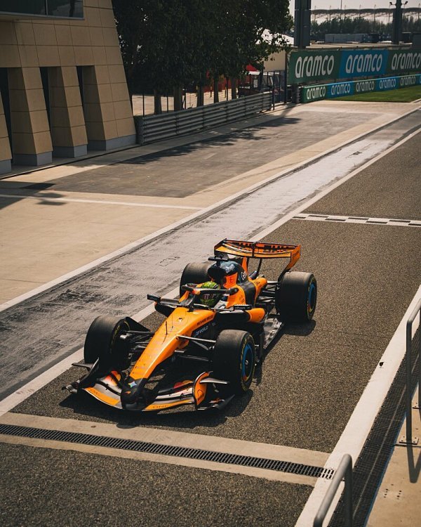 Na úvod byl nejrychlejší Norris